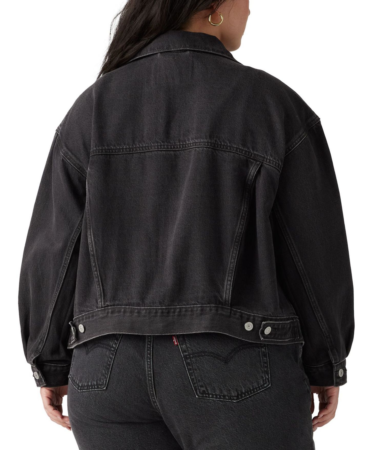 Женская куртка Levi's Plus Size '90s Cotton Denim Trucker, цвет: Road Less Traveled — фото 5