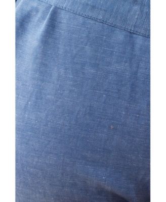 Maternity Ingrid + Isabel Chambray Button Down Midi Dress