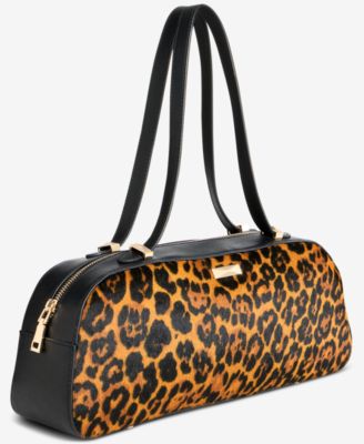 Nedda Leopard-Print Satchel, Macy's Exclusive