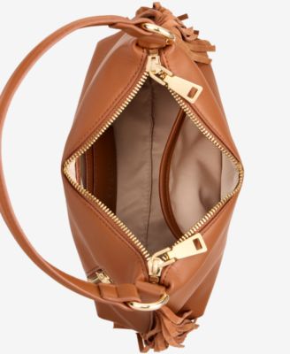 Tayviss Fringe Shoulder Bag, Exclusively at Macy's