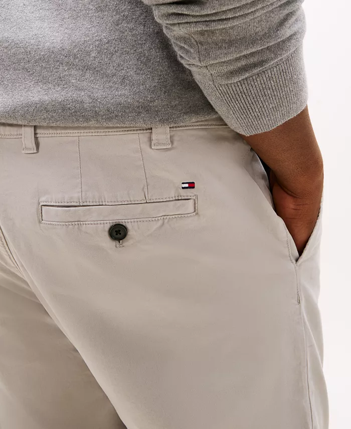 Men's Big & Tall TH Flex Stretch Custom-Fit Chino Pants - thumbnail 3