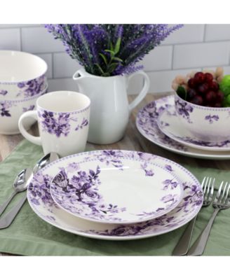 Amor 16 Pc. Dinnerware Set, Service for 4
