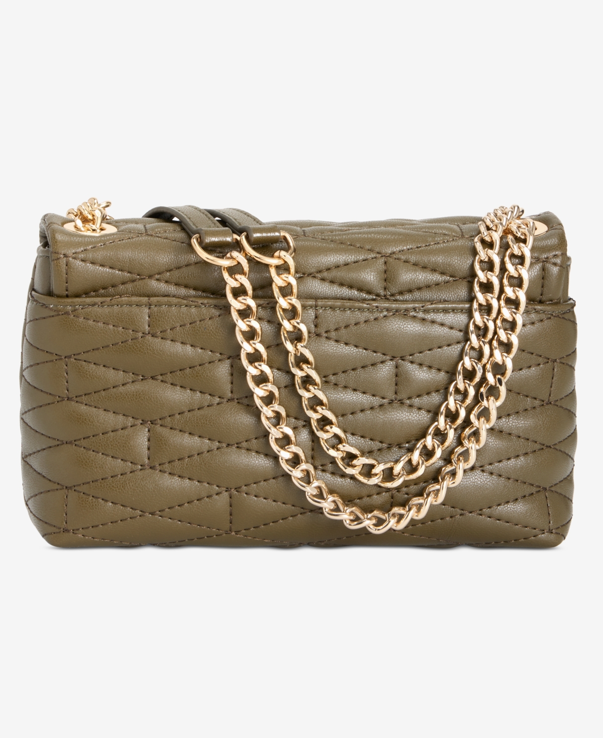 Inc International Concepts Mini Ajae Quilted Crossbody, Exclusively At Macy's In Green
