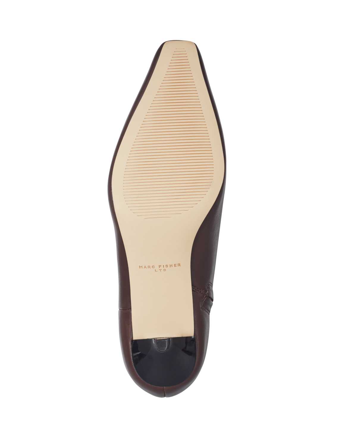 Marc Fisher Ltd Kiona Kitten Heel Bootie In Brown
