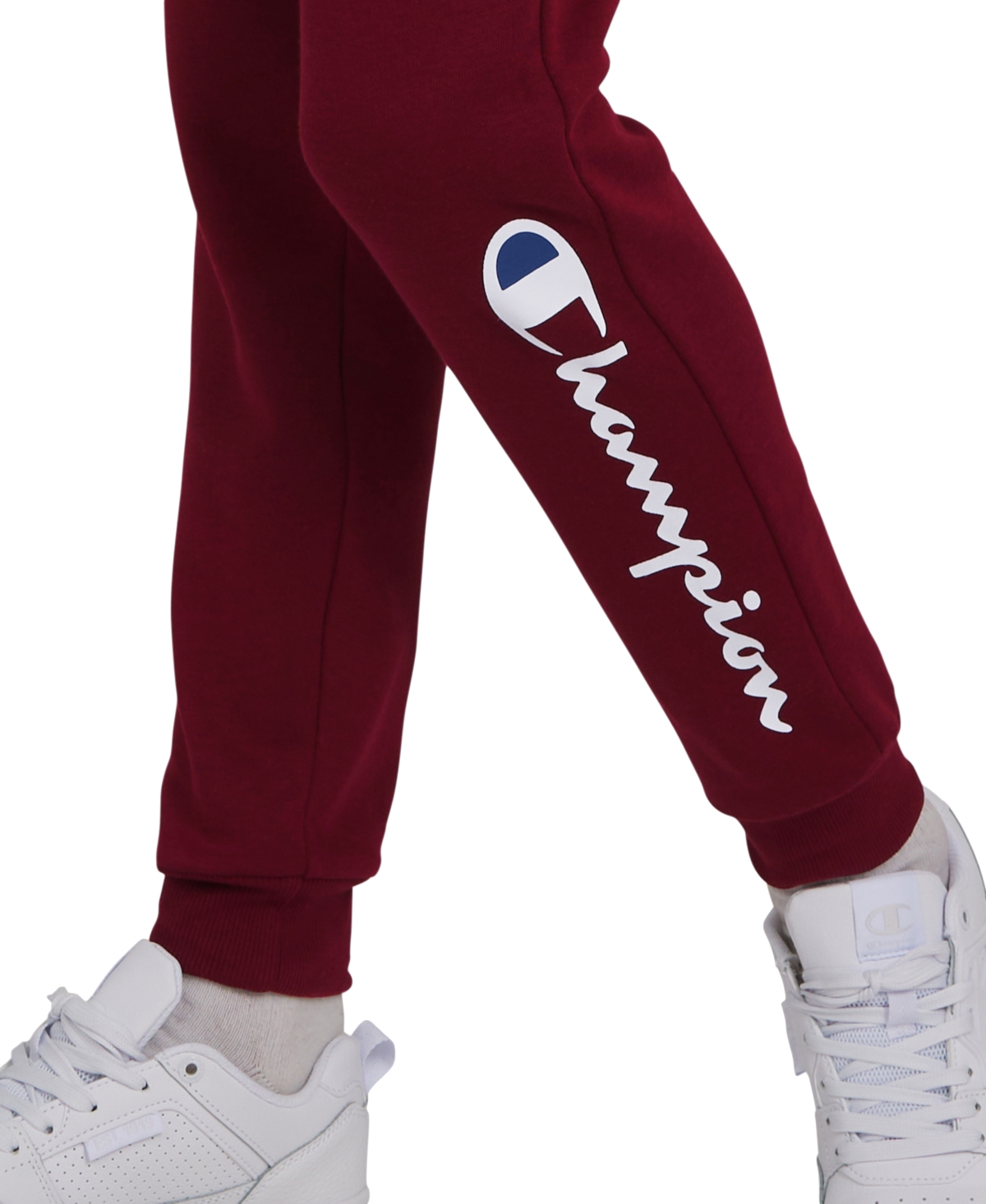 Champion Big Boys Signature Fleece Jogger Pants In Red