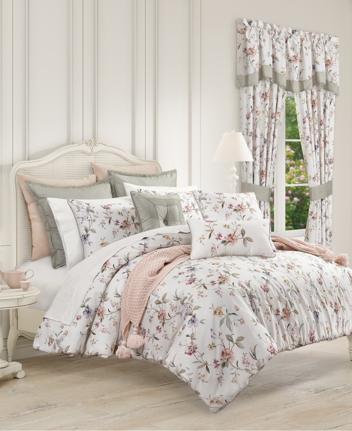Piper & Wright Clarice Cotton Boudoir Decorative Pillow, 12" x 20"