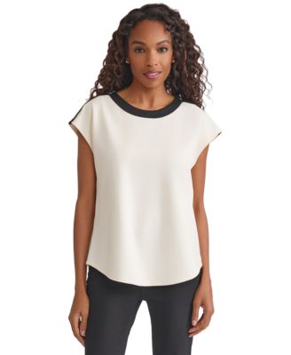 Jones New York - Women's Embellished Drop Shoulder Top