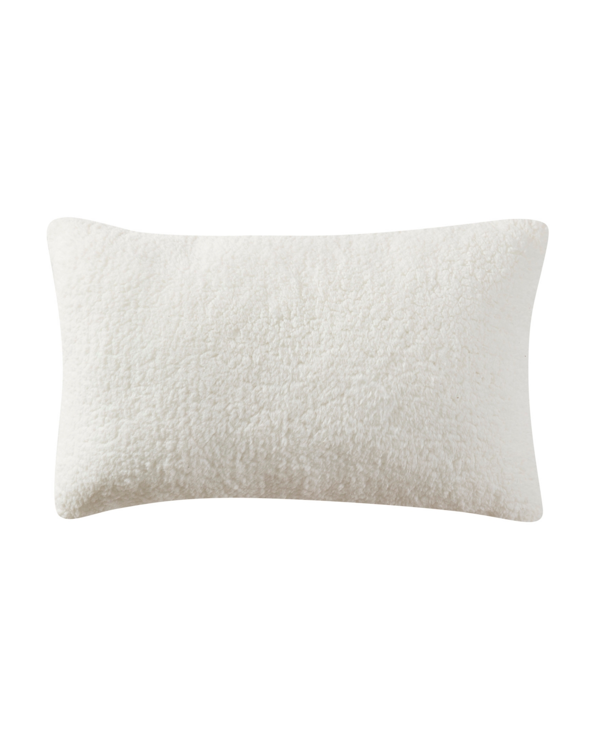 J Queen New York Joy Pillow Boudoir Decorative Pillow, 13" X 21" In White