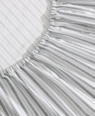 Printed 200-Thread Count Cotton Percale 4-Pc. Sheet Set, Full&nbsp;