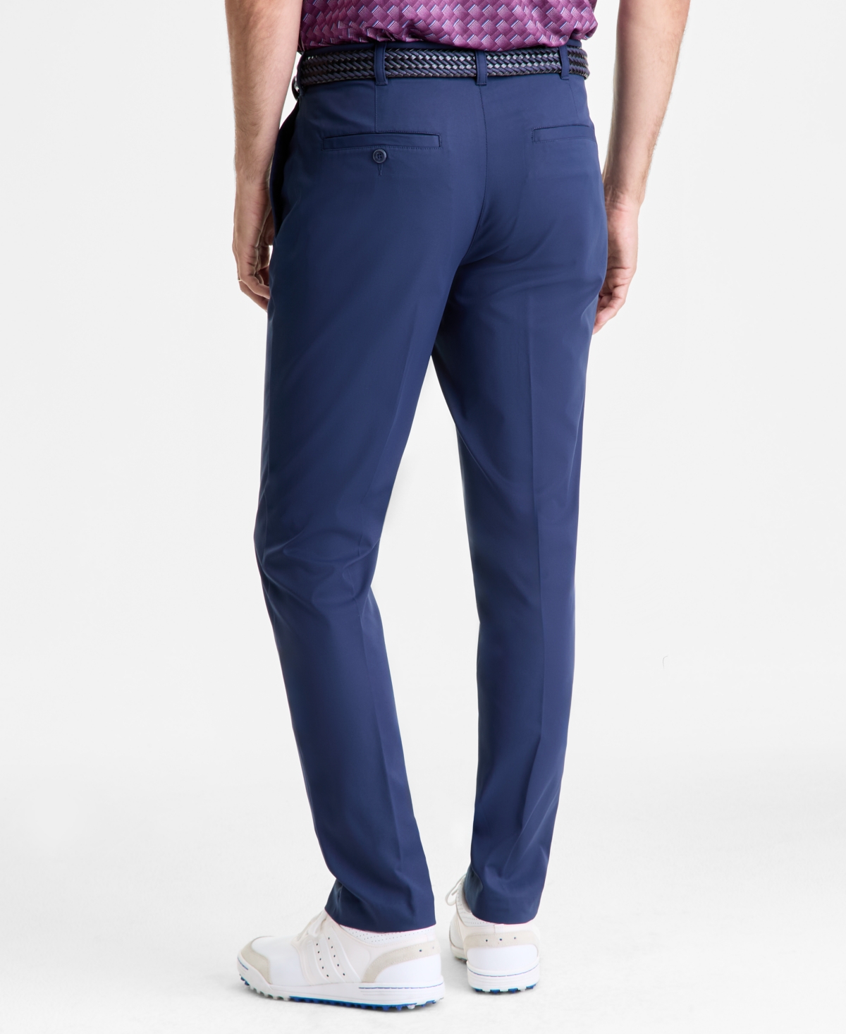 Pga Tour Men's Moisture Wicking Active-Waistband Golf Pants