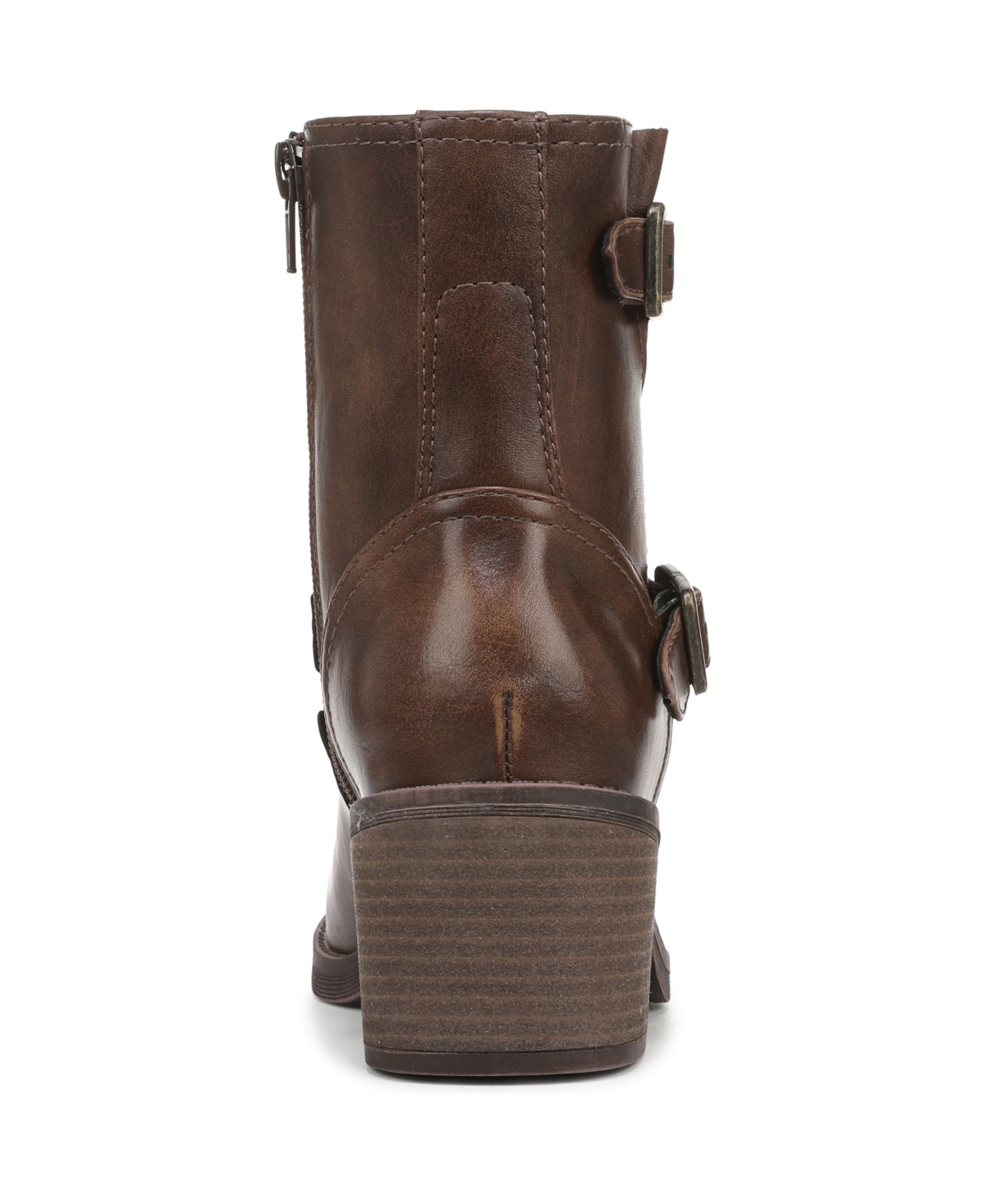 Blowfish Malibu Maeve Moto Block Heel Boot In Brown