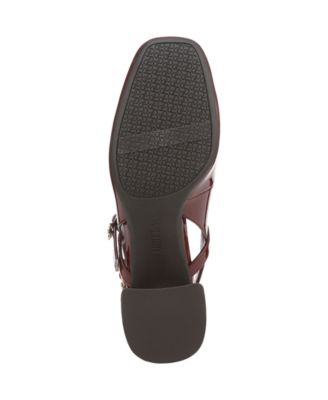 Women's Grace Block Heel Slingback Mary Jane Pumps