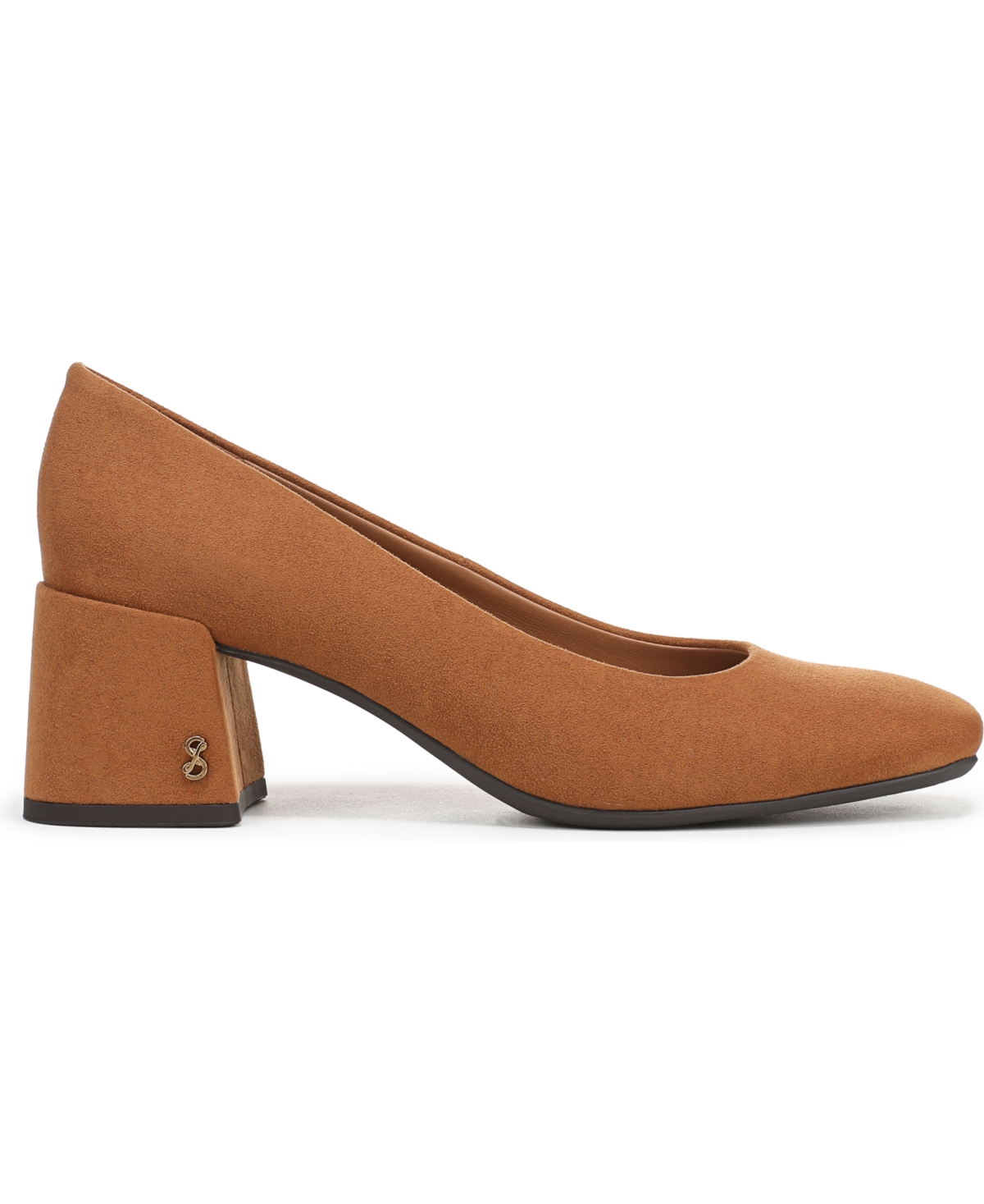 Sam & Libby Women's Gianella Block Heel Pumps In Brown