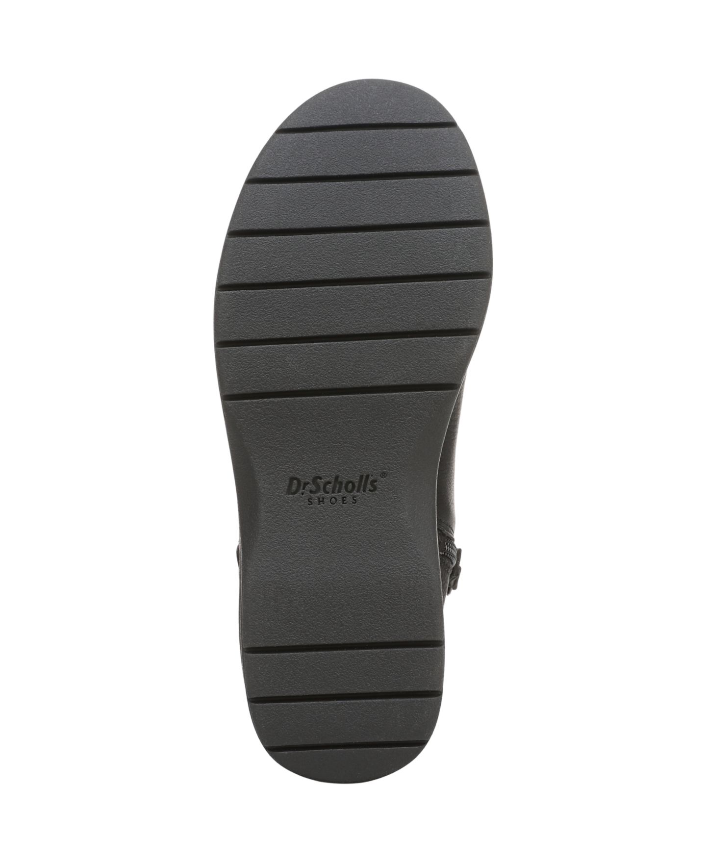 Женские ботинки Dr. Scholl's Calm One Round Toe Chelsea Short, цвет: Чёрная искусственная кожа — фото 5
