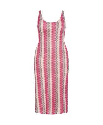 Plus Size Leilani Stripe Dress