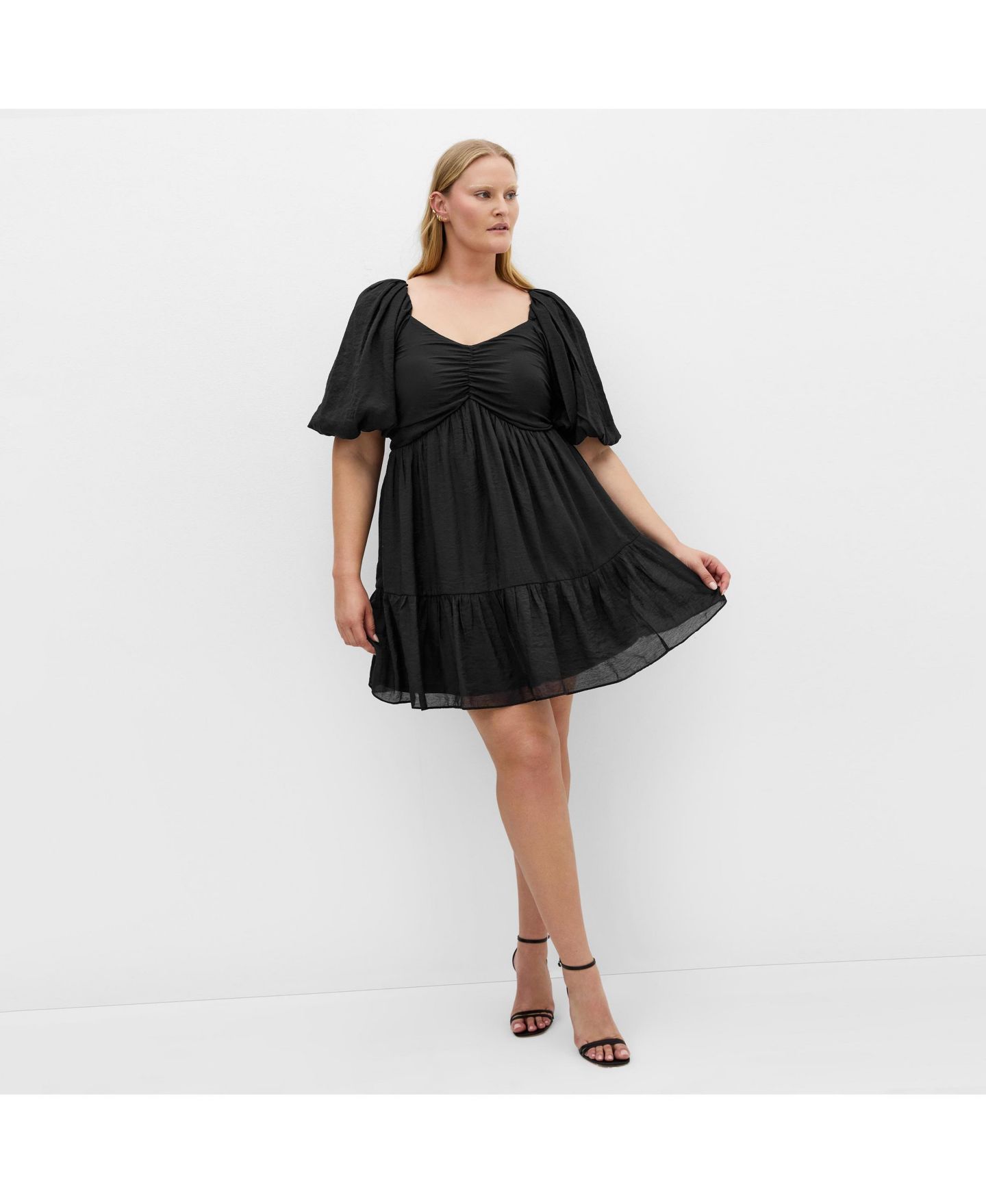 Женское платье CITY CHIC Plus Size Marcy, цвет: Чёрный — фото 1