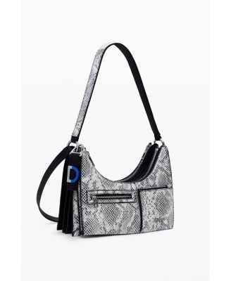 Women's Small detachable two-tone bag