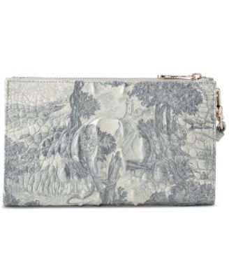 Daisy Melbourne Embossed Leather Clutch