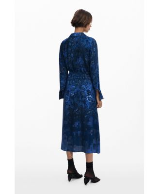 Women's Paisley shirt dress