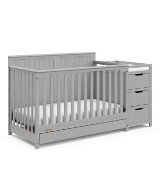 Hadley 5-in-1 Convertible Crib and Changer with Drawer