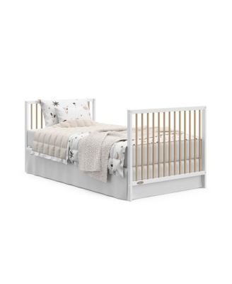 26.18'' Driftwood Teddi 4-in-1 Convertible Mini Crib