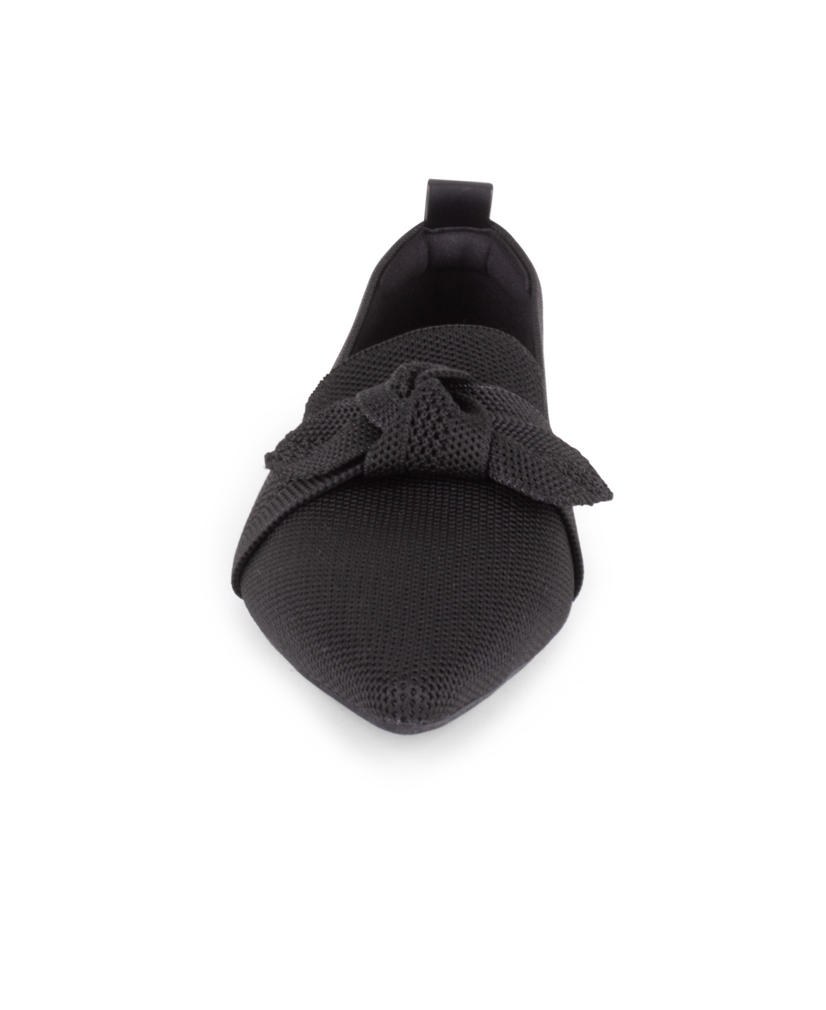 Tahari Women's Venice Knit Slip-on Flats In Black