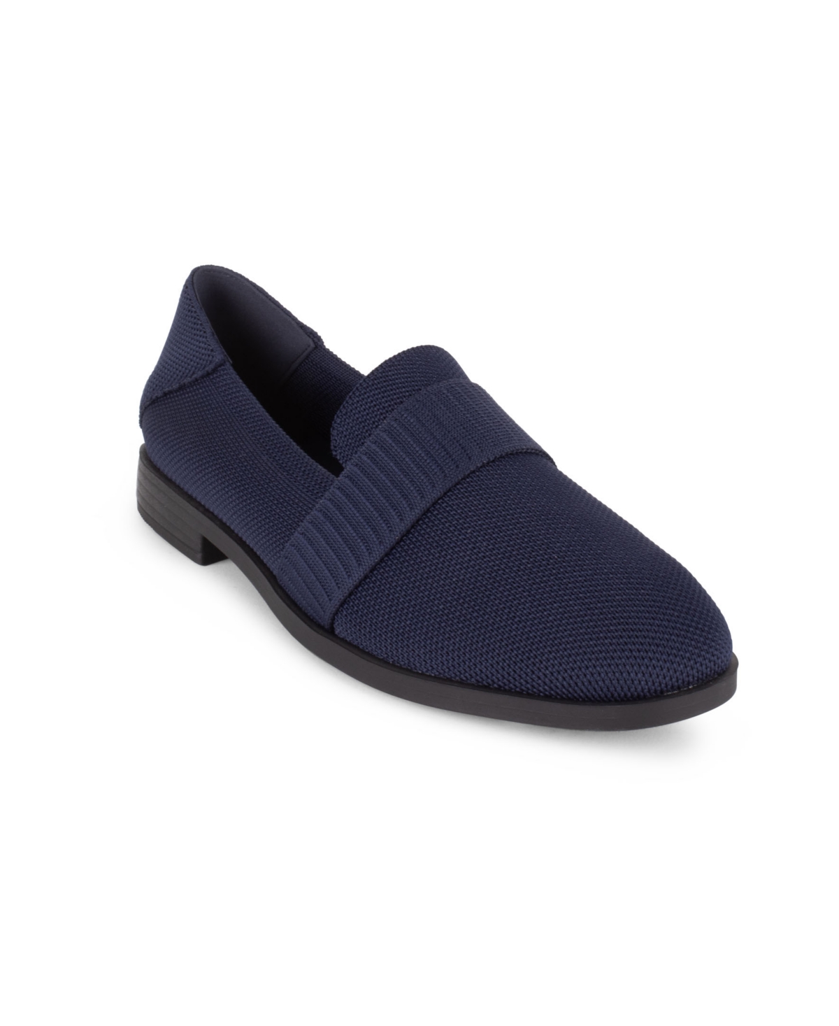 Tahari Women's Mykonos Knit Slip-On Loafers - Dark Navy