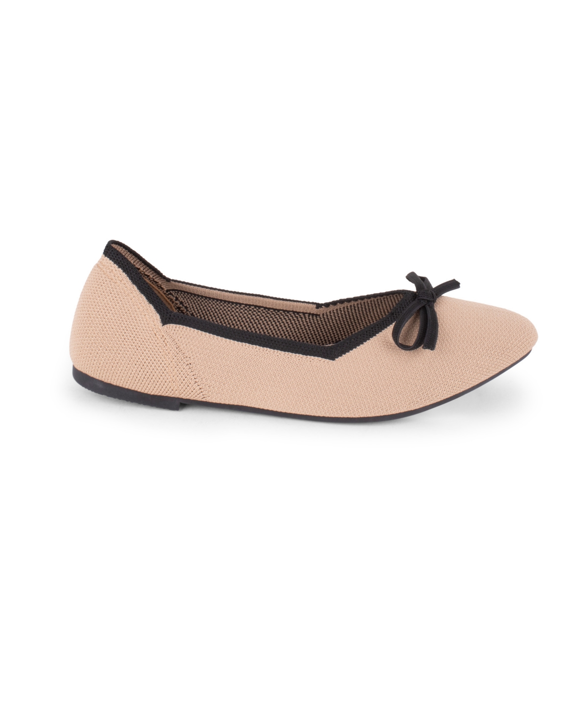 Tahari Women's Tortuga Knit Slip-on Flats In Pink
