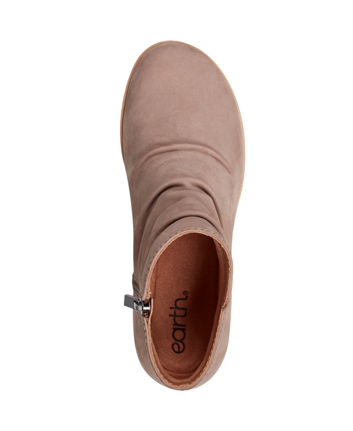 Earth Women's Hilaree Water Repellent Ruched Booties In Pink