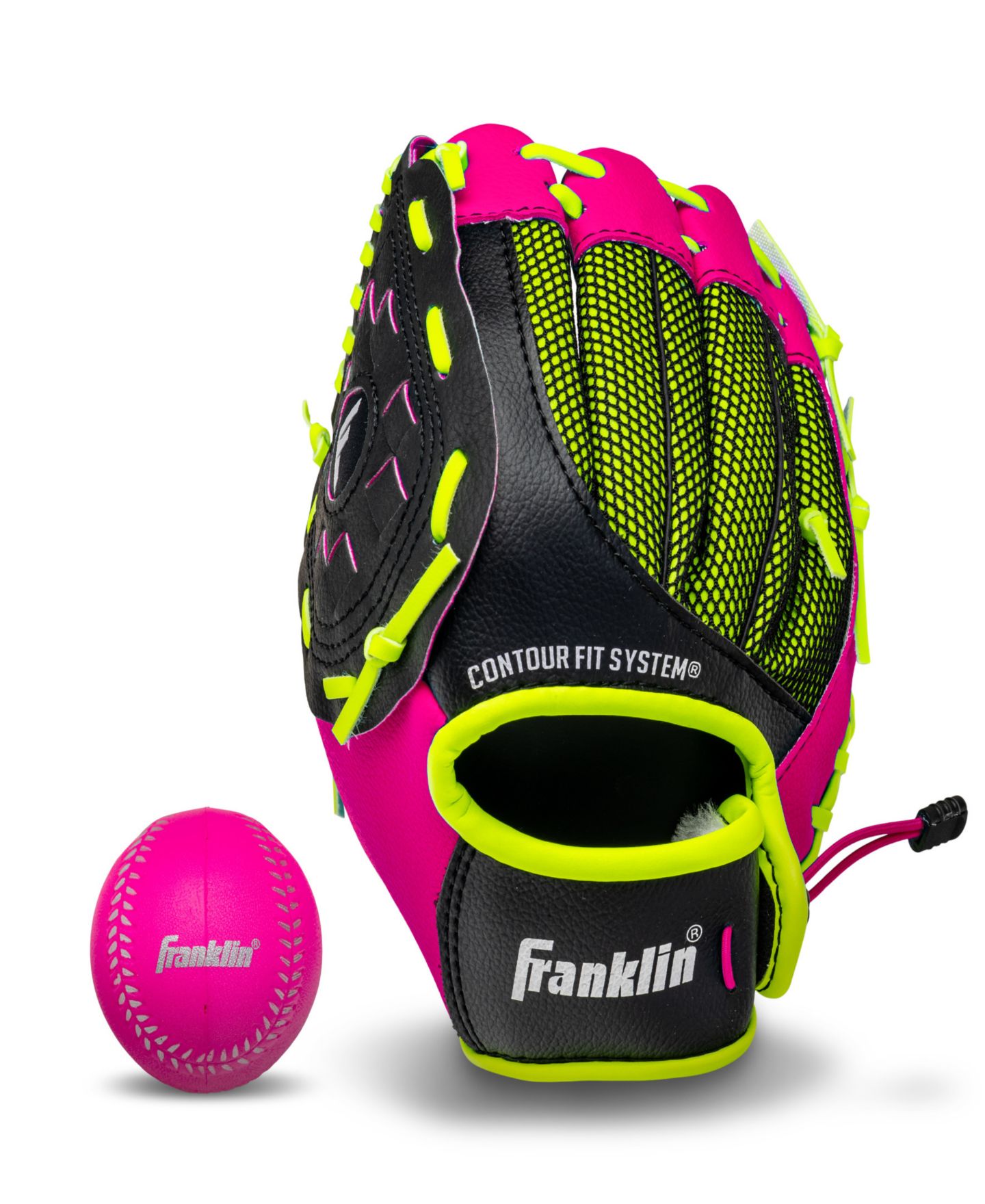 Детские игрушки Franklin Sports Neo-Grip 9.0" Left-Handed Tee Ball Glove, Ages 3+ — фото 1