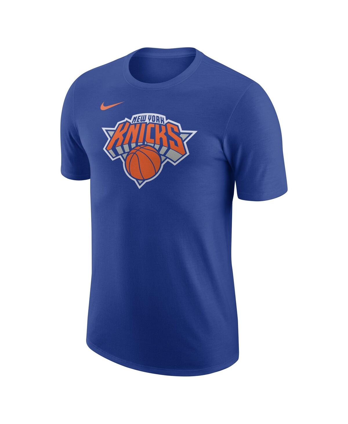 Nike Blue New York Knicks Essential T-shirt In Blue