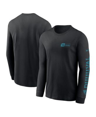 Nike - Men's Black Jacksonville Jaguars All Out Long Sleeve T-Shirt