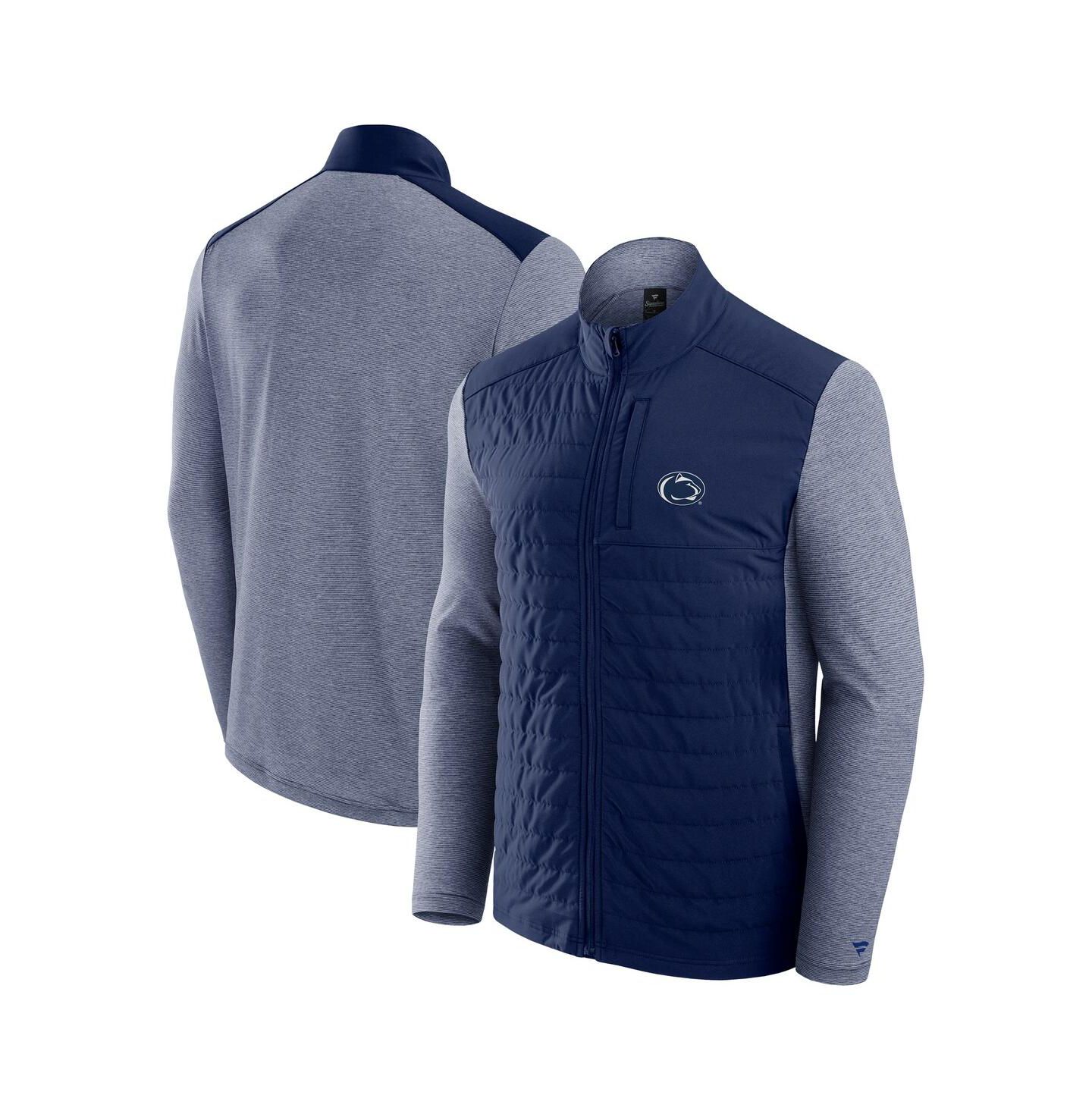 Мужская куртка Fanatics Navy Penn State Nittany Lions Tonal Primary Logo Full-Zip — фото 1