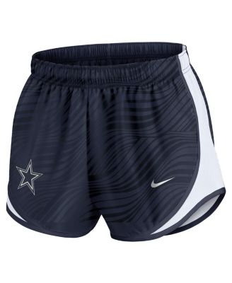 Women's Navy Dallas Cowboys Tempo Performance Shorts