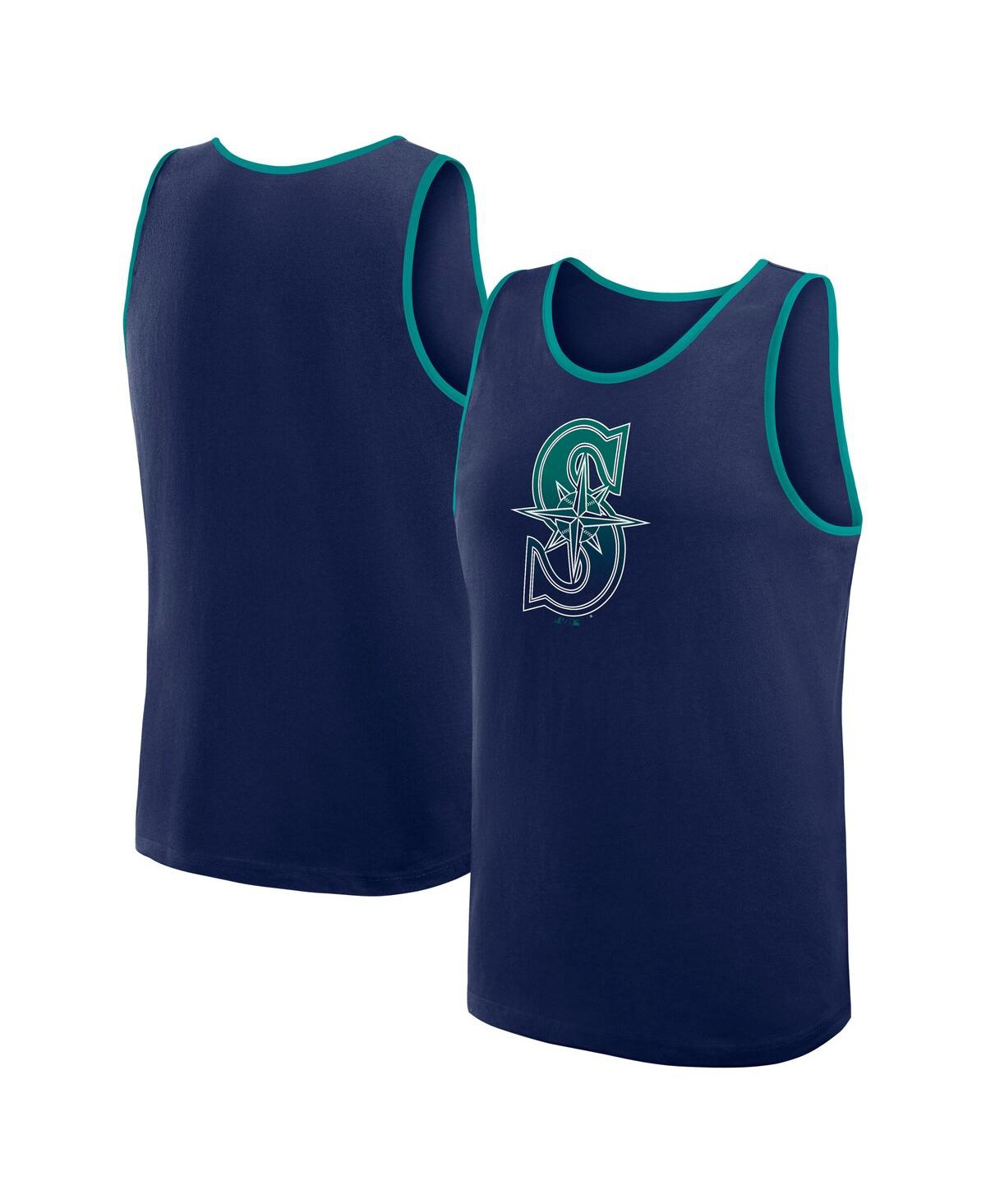 Men's Navy Seattle Mariners Unmatched Success Tank Top - Navy