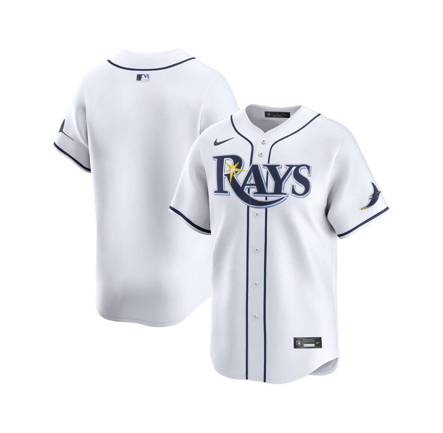 Men's White Tampa Bay Rays Home Limited Jersey