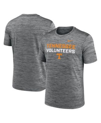 Nike - Men's Anthracite Tennessee Volunteers Campus Center Stack Velocity Performance T-Shirt