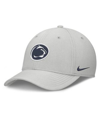 Nike - Men's Gray Penn State Nittany Lions Rise Practice Performance Adjustable Hat