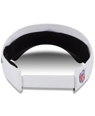 Men's White/Black New Orleans Saints 2025 NFL Training Camp Adjustable Visor Hat