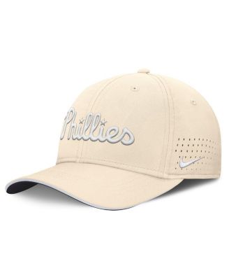 Nike - Men's Cream Philadelphia Phillies Rise Performance Flex Hat