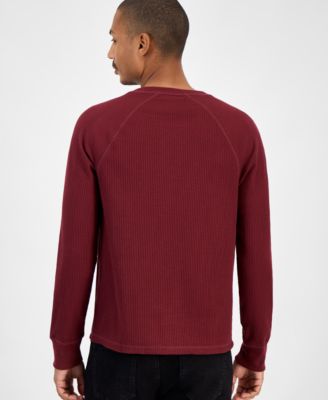Men's Waffle-Knit Thermal Shirt