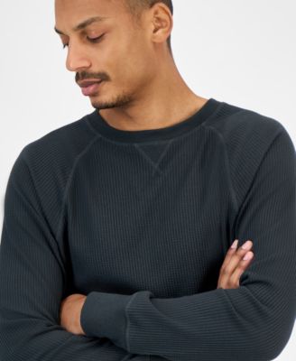 Men's Waffle-Knit Thermal Shirt, Macy's Exclusive