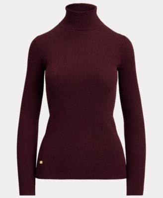 Ribbed Turtleneck Sweater