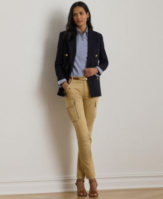 Lauren Ralph Lauren - Women's Cotton Sateen Cargo Pant