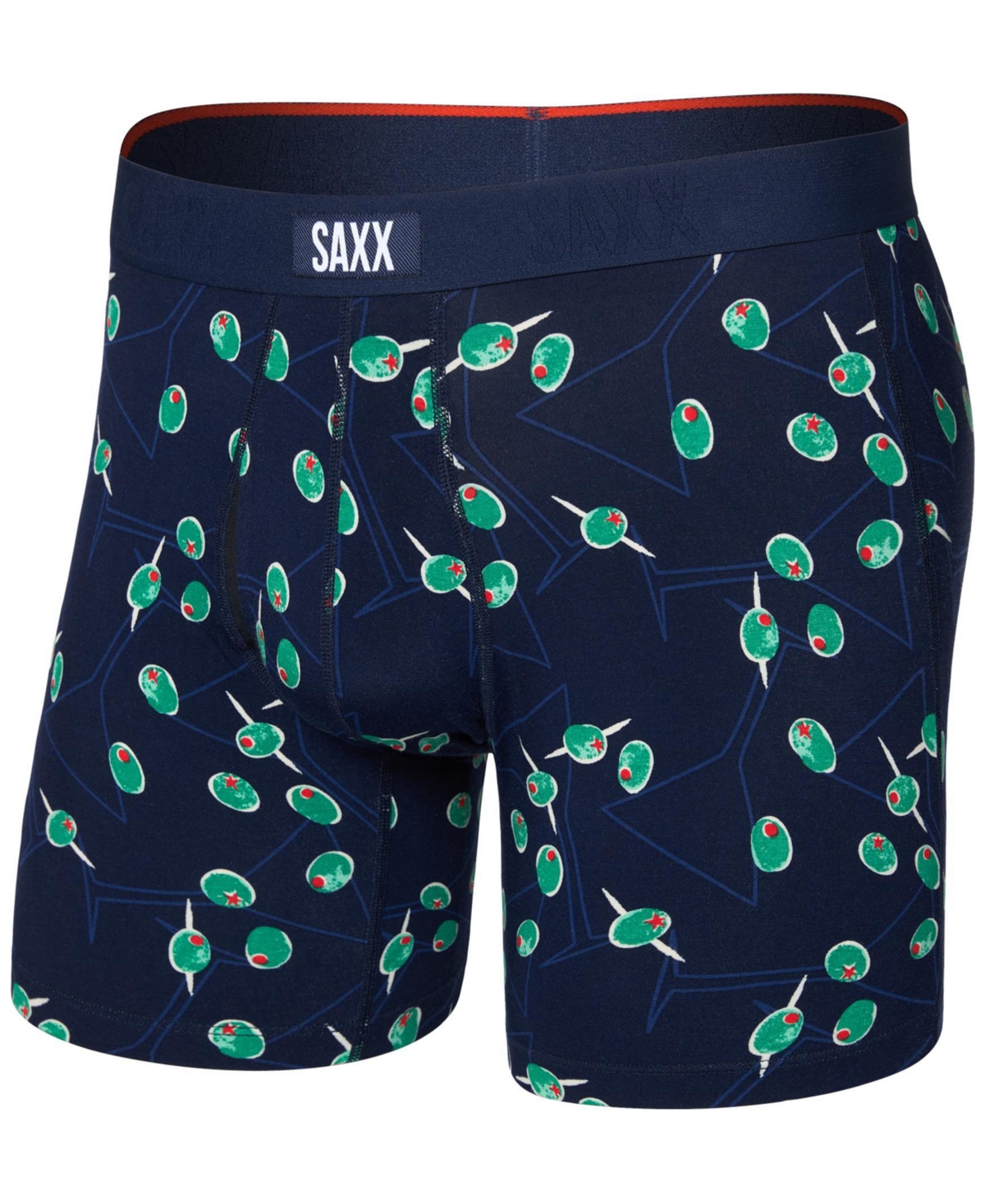 Saxx Vibe Xtra Boxer Briefs In Blue