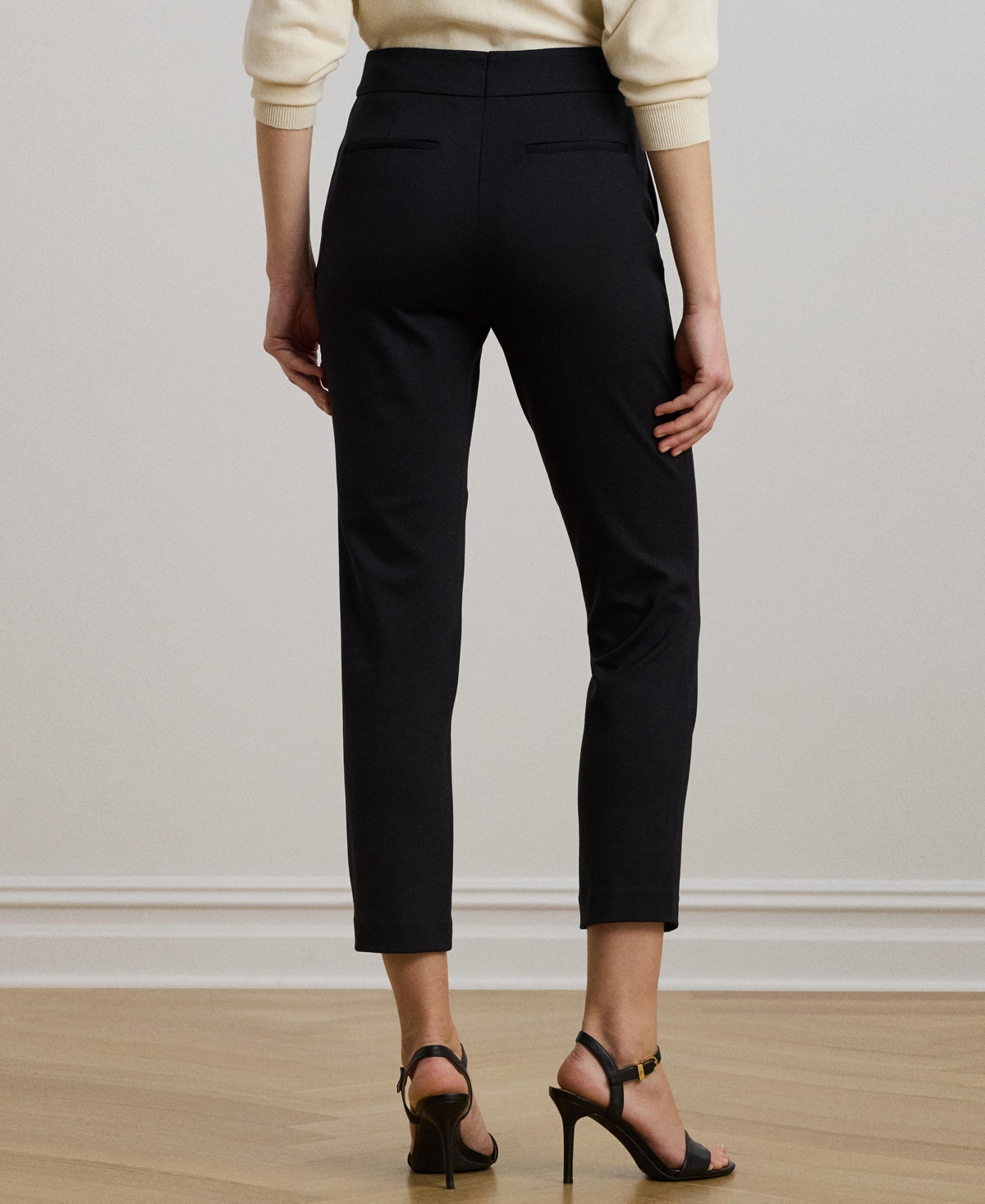 Lauren Ralph Women's Ponte Ankle Pant