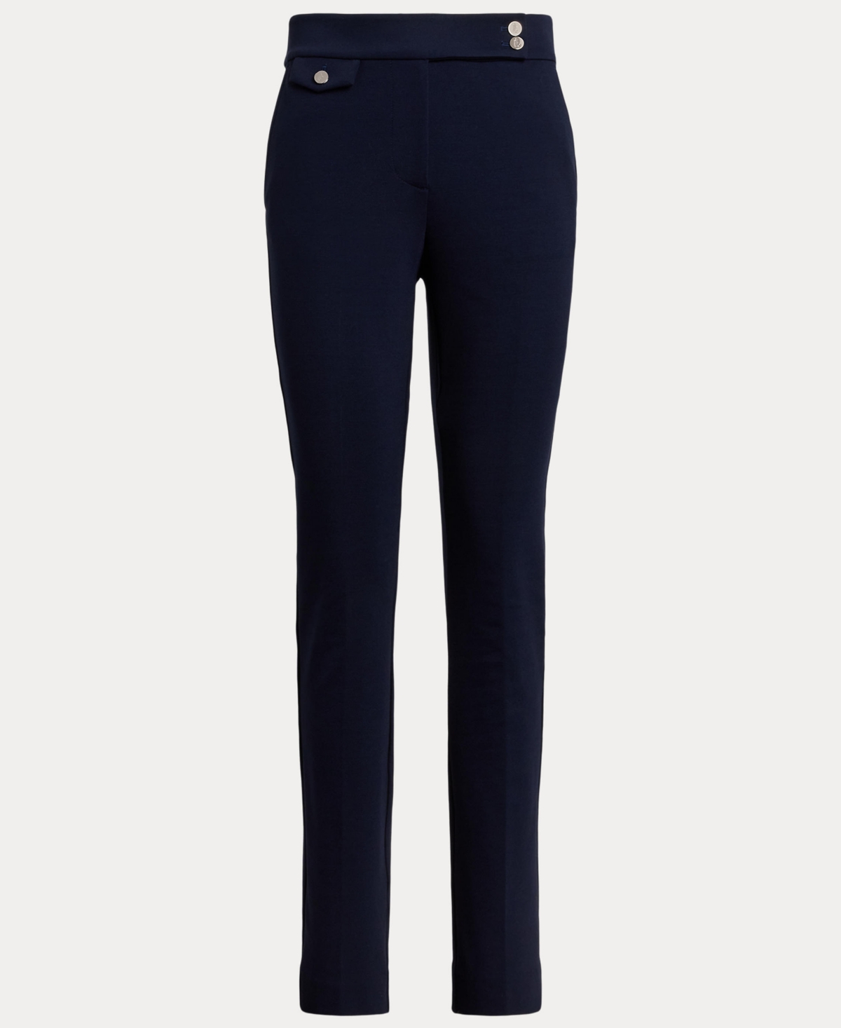 Ralph Lauren Womens Ponte Ankle Pant P Xs Xxl In Blue
