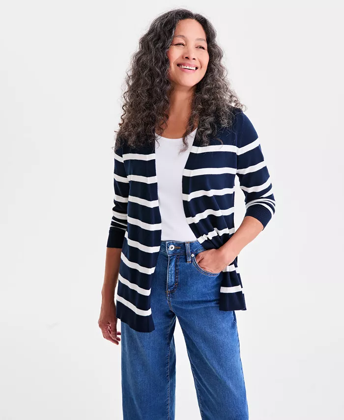 Women's Open-Front Cardigan - thumbnail 4
