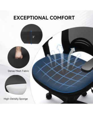 Ergonomic Office Chair Mesh Swivel Task Chair with Lumbar & Back Support