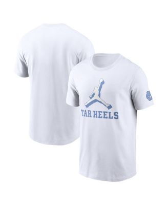 Jordan - Men's White North Carolina Tar Heels Primetime 2-Hit Swoosh T-Shirt